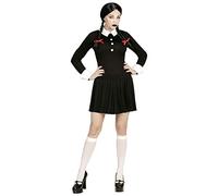 WIDMANN MILANO PARTY FASHION - Costume ragazza dark, vestito, gotico, Halloween, costume in maschera
