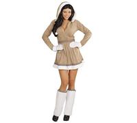 W WIDMANN MILANO Party Fashion - Costume Ragazza eschimese, vestito, Inuit, Nanuk, vestito in maschera, carnevale