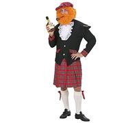 WIDMANN WDM73903 - Costume Per Adulti Uomo Scozzese, Multicolore, L