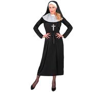 W WIDMANN MILANO Party Fashion - Costume suora, abito, suora di convento, costume da chiesa, costume in maschera