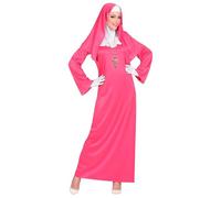 W WIDMANN MILANO Party Fashion - Costume suora, rosa, sorella convento, costumi in maschera