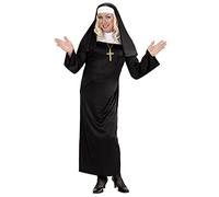 WIDMANN MILANO PARTY FASHION - Costume da suora, donna del convento, donna del clero, costume da chiesa, carnevale