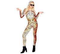 W WIDMANN MILANO Party Fashion - Costume tigre, tuta, body, tuta intera, costume animale, carnevale