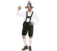 W WIDMANN MILANO Party Fashion - Pantalone in pelle in costume, festa della birra, festa popolare, carnevale, festa a tema