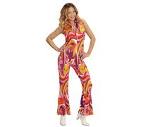 W WIDMANN MILANO Party Fashion - Costume tuta anni '70, Disco Fever, Dancing Queen, costumi in maschera