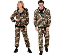 WIDMANN 77493 costume tuta anni 80 l soldato mimetica #7749