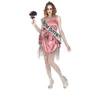 W WIDMANN MILANO Party Fashion - costume zombie prom queen, abito, prom queen, costume di Halloween