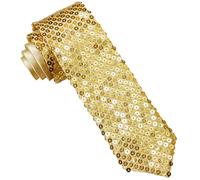 W WIDMANN MILANO Party Fashion - Cravatta, con paillettes, per adulti, accessorio, costume, carnevale, festa a tema