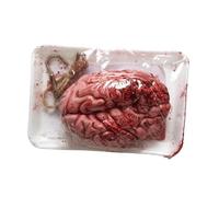 W WIDMANN MILANO Party Fashion 01035 - Cervello in confezione, imbrattato di sangue, decorazione, horror, Halloween, festa a tema