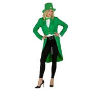 W WIDMANN MILANO Party Fashion - Costume da festa di San Patrizio, frac, uniforme da guardia, festa irlandese, leprecauno, caposquadra, carnevale
