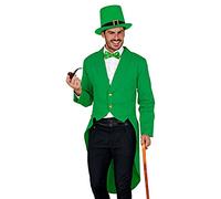 W WIDMANN MILANO Party Fashion - Frac da parata di San Patrizio, uniforme da guardia, festa irlandese, folletto, direttore di circo