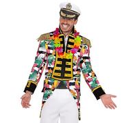W WIDMANN MILANO Party Fashion - Frac da parata Hawaii, uniforme da guardia, direttore di circo, rock star, costume
