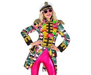 W WIDMANN MILANO Party Fashion - Frac da parata Hawaii, uniforme da guardia, direttore di circo, rock star, costume