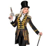 W WIDMANN MILANO Party Fashion - Frac da parata steampunk, Uniforme da guardia, Timepunk, Spacepunk, Costume