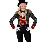 W WIDMANN MILANO Party Fashion - Frac di paillettes da direttore di circo, costume da donna, giacca, showgirl, costumi in maschera