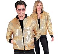 W WIDMANN MILANO Party Fashion - Bomber glitterato, giacca con paillettes, accessori scintillanti per carnevale e feste
