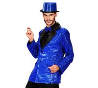 W WIDMANN MILANO Party Fashion - Giacca di paillettes, blazer, showman, disco fever, costumi in maschera