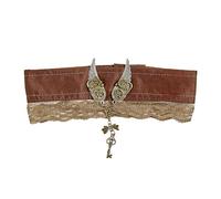 W WIDMANN MILANO Party Fashion, girocollo Steampunk, stile unico, comfort ottimale, versatile per tutte le occasioni, finiture curate, perfetto per gli appassionati del mondo steampunk