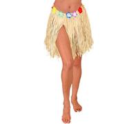 W WIDMANN MILANO Party Fashion - Gonna in rafia, gonna hawaiana, accessorio per costume di carnevale, festa a tema e festa in spiaggia