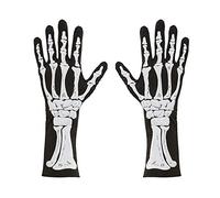 W WIDMANN MILANO Party Fashion-Ossa Guanti Adulto unisex, Multicolore, (Taglia unica), 1088
