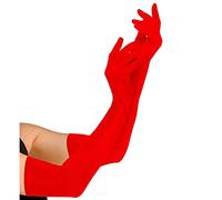 W WIDMANN MILANO Party Fashion - Guanti lunghi, raso, 60 cm, accessorio, carnevale