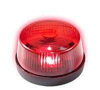 WIDMANN MILANO PARTY FASHION - Luce di avvertimento con sirena, lampeggiante, 7 x 4 cm, luce blu, sirena, polizia, vigili del fuoco