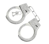 W WIDMANN MILANO Party Fashion, Manette, Design elegante con strass, versatilità unisex, facilità d'uso, materiali di qualità, accessorio indispensabile per tutti i costumi