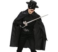 WIDMANN MILANO PARTY FASHION - Mantello per bambini, lunghezza circa 100 cm, diavolo, mago, Zorro, carnevale, Halloween