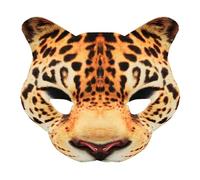 W WIDMANN MILANO Party Fashion - maschera animale senza mento in tessuto, accessorio per carnevale, festa a tema