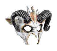 W WIDMANN MILANO Party Fashion - Maschera per gli occhi con corna per adulti, maschera sciamano, accessorio Halloween, carnevale