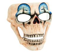 W WIDMANN MILANO Party Fashion - Maschera clown teschio, plastica, clown assassino, spaventoso costume di Halloween
