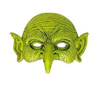 W WIDMANN MILANO Party Fashion - Maschera di Halloween in lattice, demone, horror