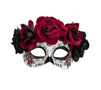 W WIDMANN MILANO Party Fashion - Maschera Dia de los Muertos, per adulti, Regina dei Morti, Accessorio Giorno dei Morti
