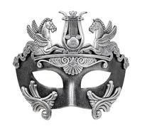 W WIDMANN MILANO Party Fashion - Maschera greco-romana Anike, accessorio, maschera per gli occhi per costumi da divinità, ballo in maschera