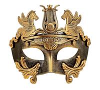 W WIDMANN MILANO Party Fashion - Maschera greco-romana Anike, accessorio, maschera per gli occhi per costumi da divinità, ballo in maschera