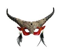WIDMANN 08484 MASCHERA TEATRALE DIAVOLO ROSSO