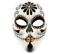 W WIDMANN MILANO Party Fashion - Maschera teschio per adulti, maschera Dia de los Muertos, accessorio Halloween, Carnevale