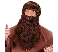 W WIDMANN MILANO Party Fashion Maxi Barba Castana Lunga