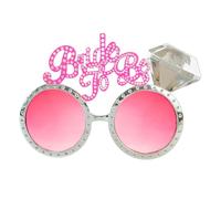 W WIDMANN MILANO Party Fashion - Occhiali Bride to Be per donna, occhiali divertenti, accessorio per addio al nubilato, festa di nozze