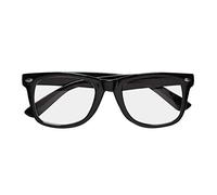 W WIDMANN MILANO Party Fashion- Occhiali Caratteriale Unisex, Tinta Unita, Nero, Taglia unica, 6633n