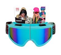 W WIDMANN MILANO Party Fashion - Occhiali da sci/snowboard, accessorio per costumi di carnevale anni '80, festa a tema après-ski