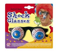 W WIDMANN MILANO Party Fashion- Occhiali Shock Scherzi di Carnevale, Multicolore, Normal, 4854O