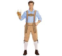 W WIDMANN MILANO Party Fashion - Costume bavarese, pantaloni tradizionali, festa della birra, festa popolare, carnevale