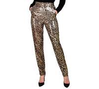 W WIDMANN MILANO Party Fashion - Pantaloni da Donna con Paillettes