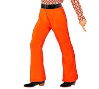 W WIDMANN MILANO Party Fashion - Pantaloni da uomo anni '70, stile groovy, disco fever, costumi in maschera