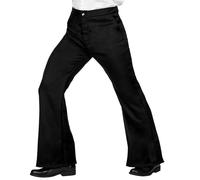 W WIDMANN MILANO Party Fashion - Pantaloni da uomo anni '70, stile groovy, disco fever, costumi in maschera