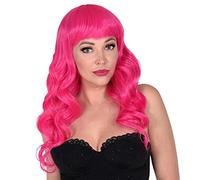 WIDMANN MILANO PARTY FASHION - Parrucca Bella, resistente al calore, capelli sintetici, parrucca a capelli lunghi, Disco Fever