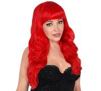 W WIDMANN MILANO Party Fashion - Parrucca Bella, resistente al calore, capelli sintetici, parrucca a capelli lunghi, Disco Fever