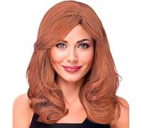 W WIDMANN MILANO Party Fashion - Parrucca Bella, resistente al calore fino a 120 °C, facile da lavare e dall'aspetto naturale, per tutti i giorni