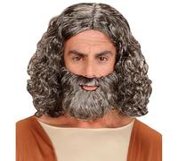 Widmann S.r.l. Parrucca e barba Mose' biblica da uomo